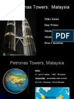 The Petronas Towers: Malaysia