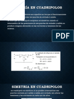 Simetria en Cuadripolos