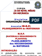 11 Planejamento Mrp