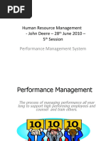 Human Resources Management-John Deere-28th June 2010-Session 5