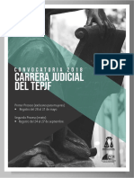 Convocatoria 2018 Carrera Judicial Del TEPJF
