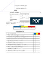 Modelo de Ficha de Observacion