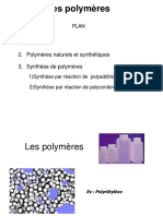 Les Polymères: 1. Définition 2. Polymères Naturels Et Synthétiques 3. Synthèse de Polymères