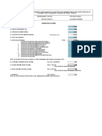 MECAL. Parametros de Diseño - Caudales