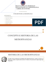 Unidad 1 Fundamentos de Las Microfinanzas