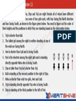 Logical Reasoning 11 (Linear Arrangement) PDF