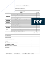 Formato de Evaluación Paper
