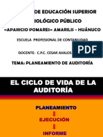 Planemaineto de Auditoria 2018