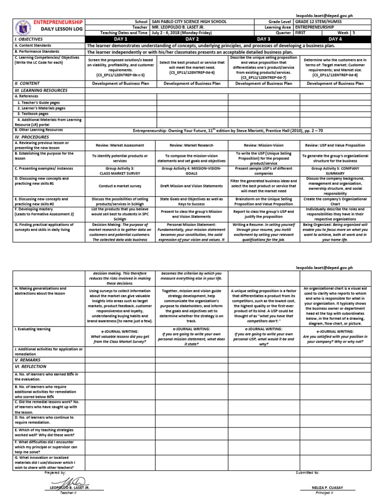Business 3rd quarter picture