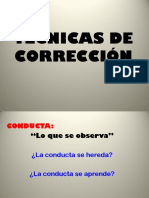 Técnicas de Corrección