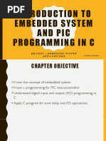 Introduction To Embedded System and Pic Programming in C