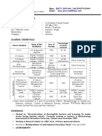 Elsa Maric Brief CV 2011