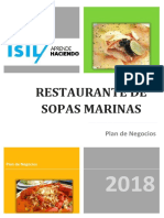 Plan de Negocios de Sopas Criollas