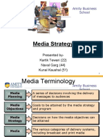 Media Strategy