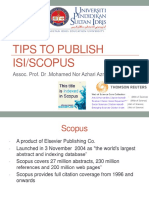 Tips To Publish Scopus - Isi Journal