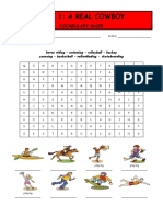 Surprise 4 - Unit 1: Vocabulary Maze