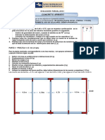 Evaluación Parcial 2016-1 Concreto Armado