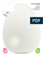 Easter Letterhead Big Egg