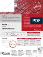 Synergy - TegaHome Ficha Técnica-Comercial