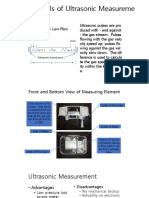 Fundamentals of Ultrasonic Measureme NT