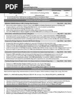 Mahadevan R: B-Tech Mechanical & M-Tech Thermal Engineering