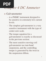 Chapter 4 DC Ammeter: Galvanometer