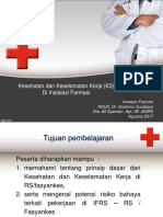 Bapak Ali Syamlan - Implementasi K3 Terkait Pelayanan Farmasi Di RS & Fasyankes PDF