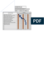 Cronograma de Obra PDF