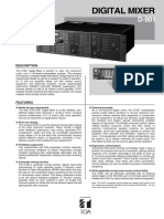 Digital Mixer: Application Example