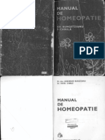 Manual de Homeopatie