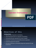 Operator Overloading I: by Jitendra Singh Chauhan (Project Engineer) CDAC Noida