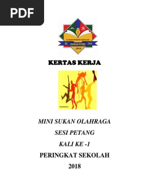 Kertas Kerja Sukan Tahunan 2018 New Pdf