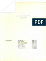 0 - Construction Estimating Manual - 1985