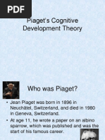 Piaget's Cognitive Development Theory