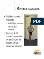 Transitional Movement Assessment Guide