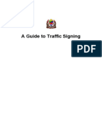 Guide to Traffic Signing
