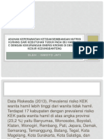 Asuhan Keperawatan Ketidakseimbangan Nutrisi Kurang Dari Kebutuhan Tubuh