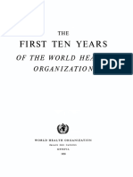 WHO - The First Ten Years of The World Health Organization