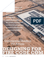 SolarPro7.5 Article Commercial Rooftop PV Arrays Designing For Fire Codes