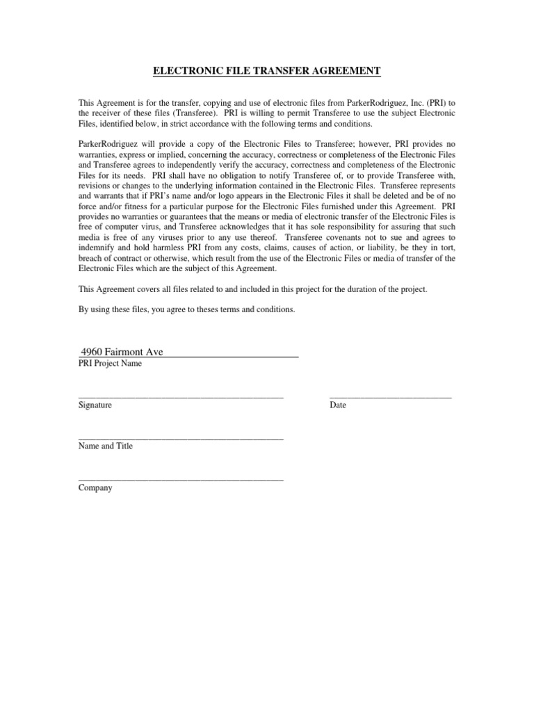 Pri Efta 4960 Fairmont | PDF