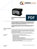 Controles de quemador de fuel para calderas