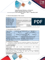 Guide Task 5 – Speaking Task Forum