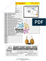 Chemistry Models List