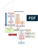 Cultivo cítricos diagrama flujo control plagas enfermedades