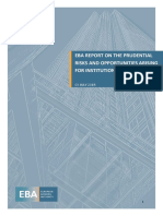 EBA Report on Prudential Risks and Opportunities Arising for Institutions From Fintech