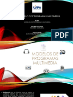 Modelos de PROGRAMAS Multimedia