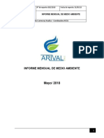 Informe Mensual Gestión Ambiental