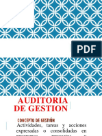 Auditoria de Gestion, Mia