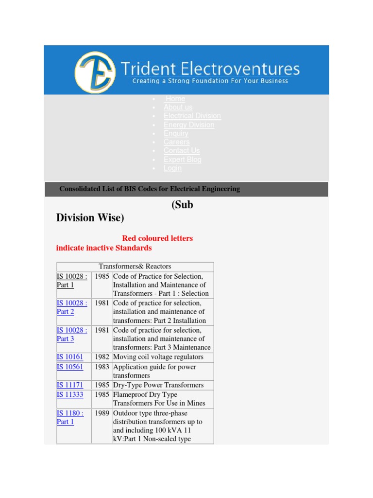 Is Codes PDF Transformer High Voltage