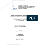 Diseño y Construcción de Un Instrumento para Medir Prevalencia de Alienación Parental